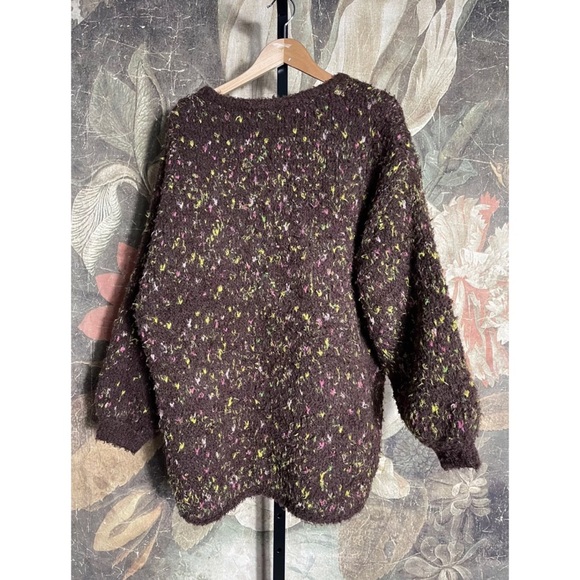 New Free People Color Me Cozy Sweater Oversized - Picture 6 of 6